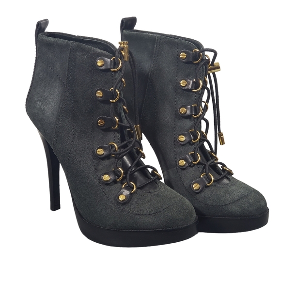 Tory Burch Shoes - Tory Burch Halima Lace-up Ankle Boots